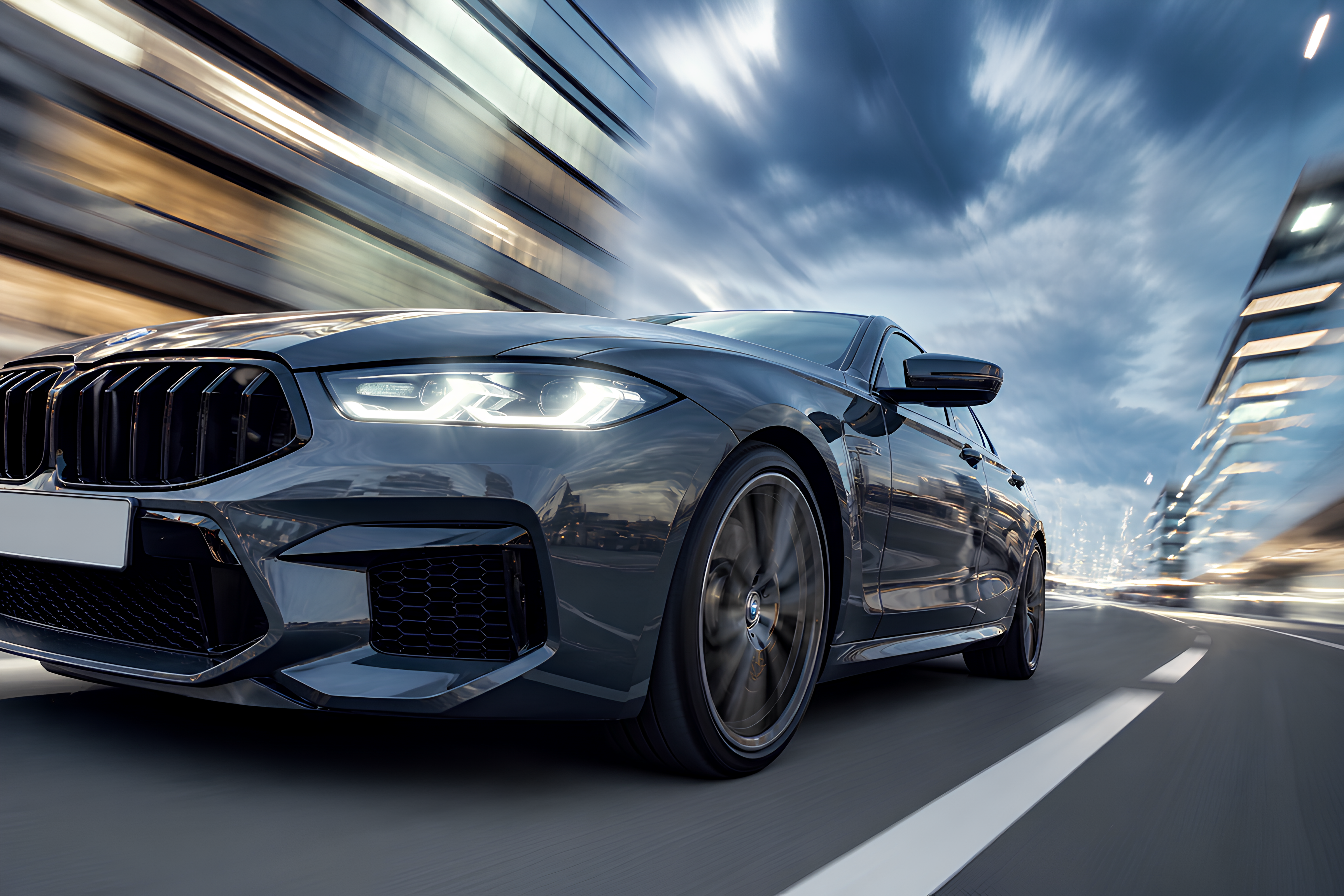Luxury vehicle showcase
